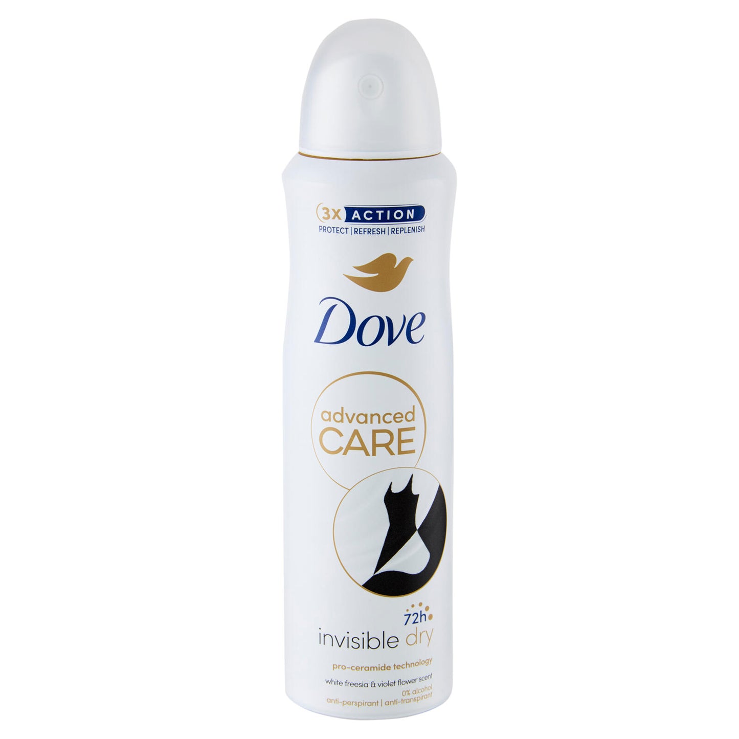 Dove advanced Care invisible dry white freesia & violet flower scent anti-perspirant 150 ml (25525634)