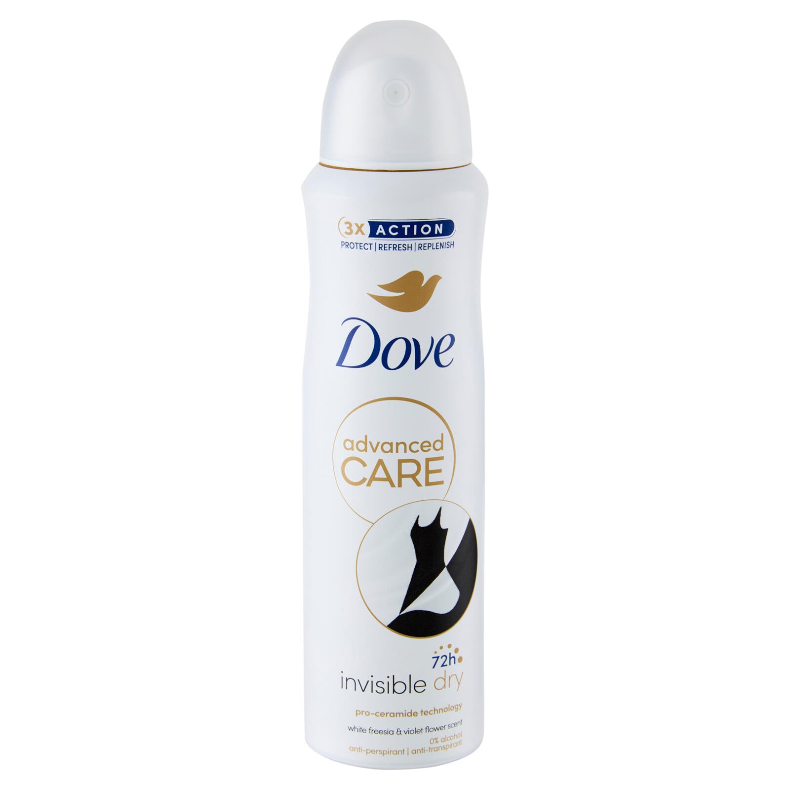 Dove advanced Care invisible dry white freesia & violet flower scent anti-perspirant 150 ml (25525634)