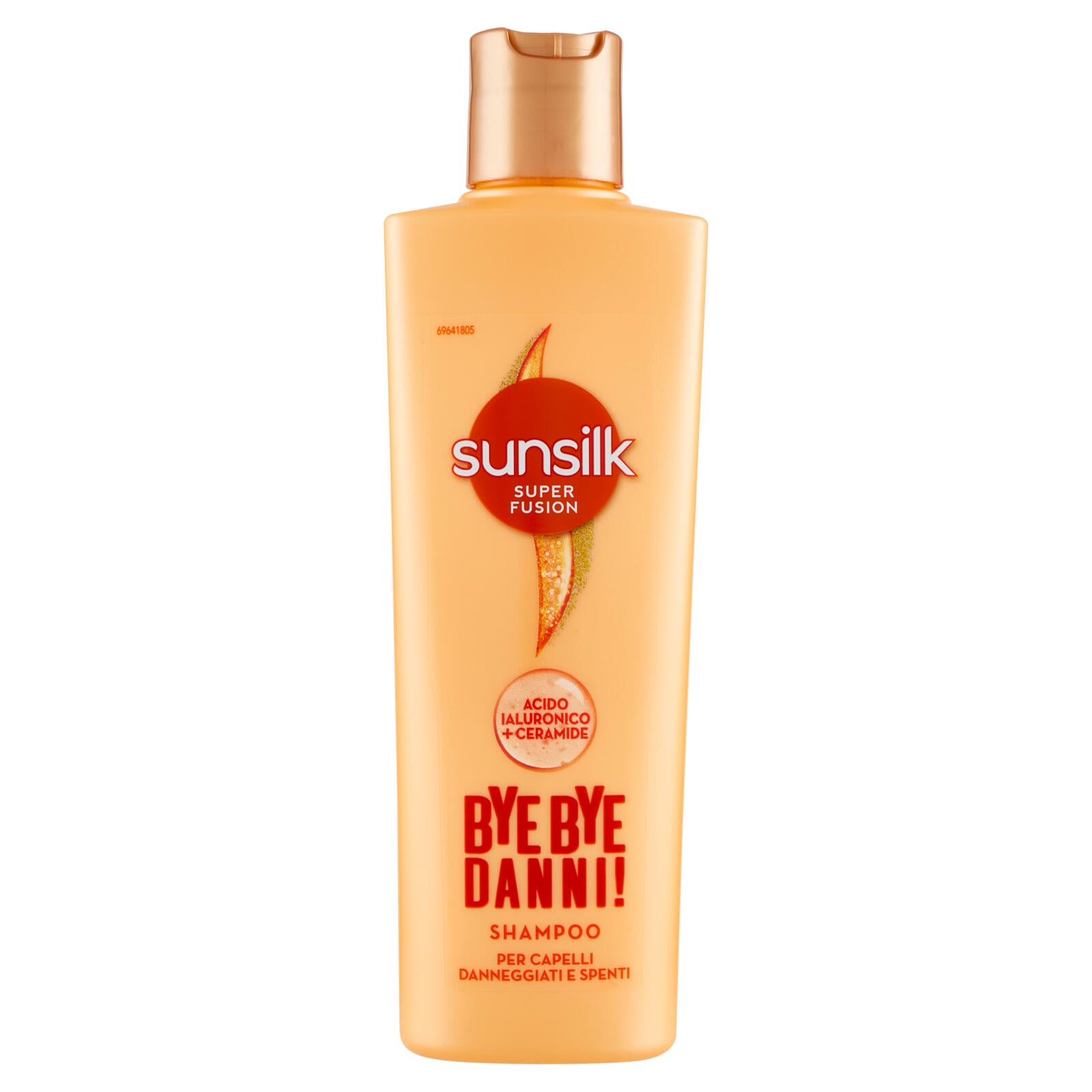 sunsilk Super Fusion Bye Bye Danni! Shampoo per Capelli Danneggiati e Spenti 220 ml