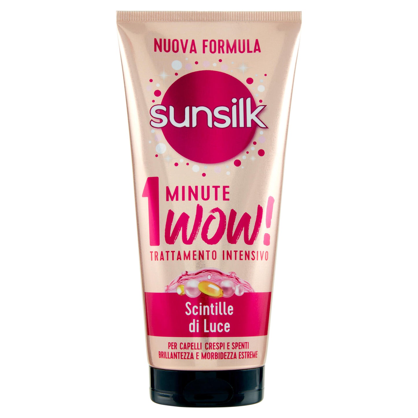 sunsilk Scintille di Luce 1 Minute Wow! Trattamento Intensivo per Capelli Crespi e Spenti 180 mL (25608827)