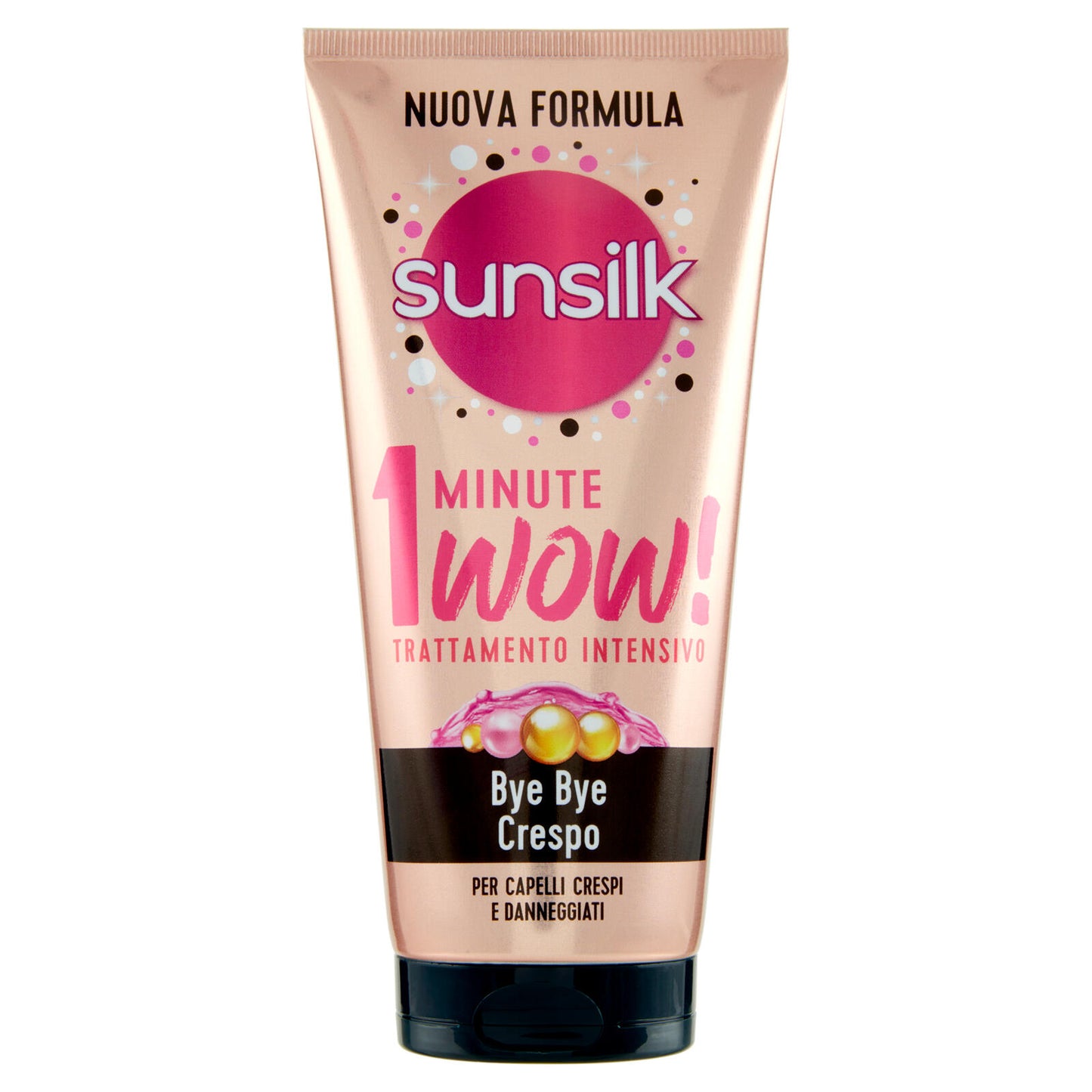 sunsilk Bye Bye Crespo 1 Minute Wow! Trattamento Intensivo per Capelli Crespi e Danneggiati 180 mL (25608621)