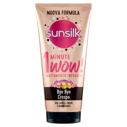 sunsilk Bye Bye Crespo 1 Minute Wow! Trattamento Intensivo per Capelli Crespi e Danneggiati 180 mL (25608621)