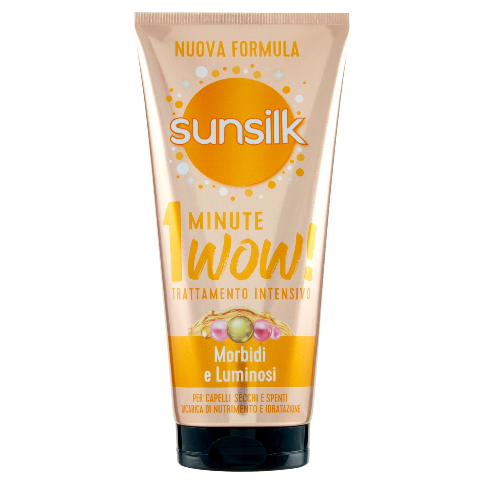 sunsilk Morbidi e Luminosi 1 Minute Wow! Trattamento Intensivo per Capelli Secchi e Spenti 180 mL (25608710)