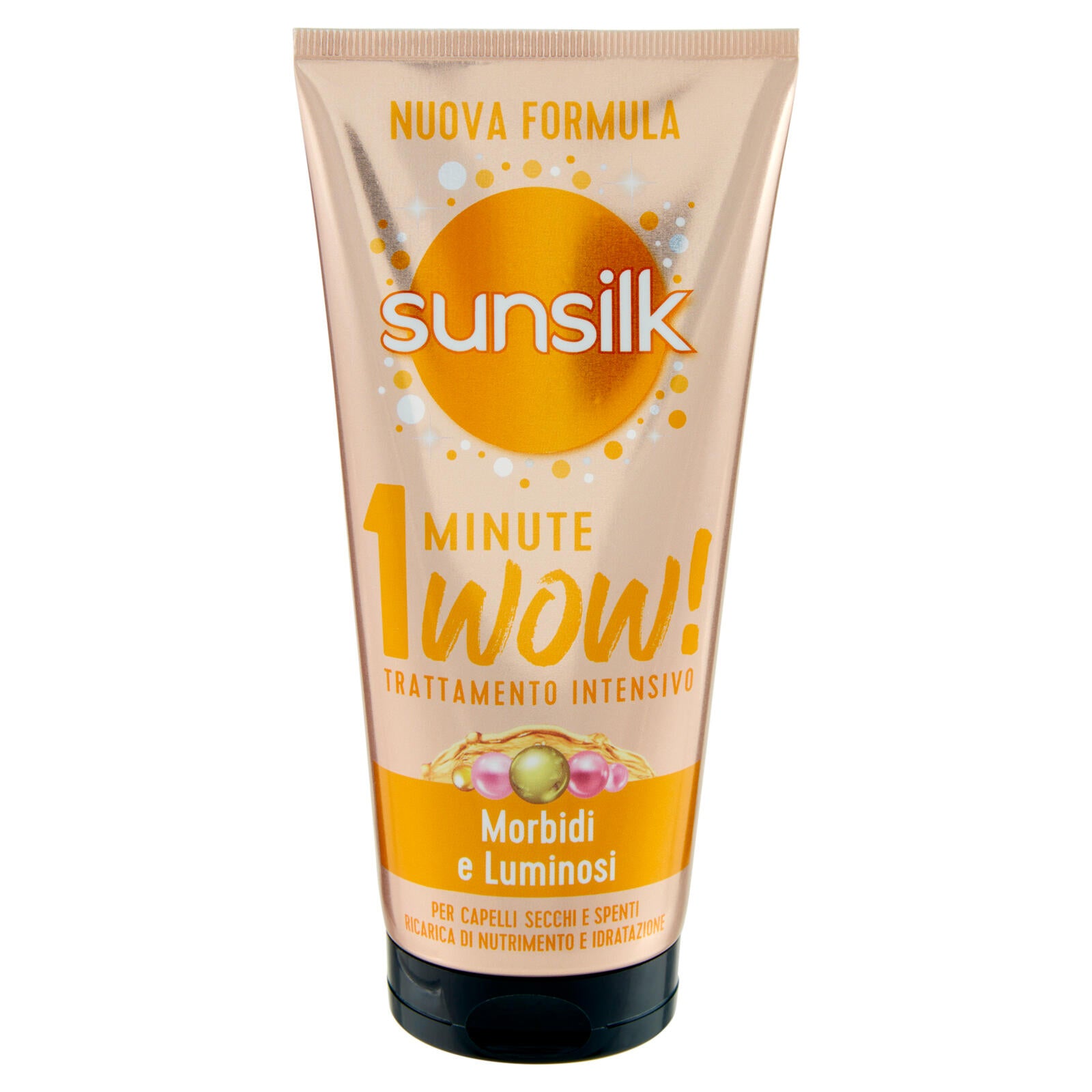 sunsilk Morbidi e Luminosi 1 Minute Wow! Trattamento Intensivo per Capelli Secchi e Spenti 180 mL (25608711)