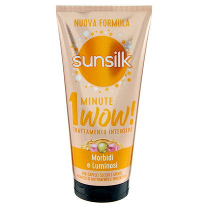 sunsilk Morbidi e Luminosi 1 Minute Wow! Trattamento Intensivo per Capelli Secchi e Spenti 180 mL (25608711)