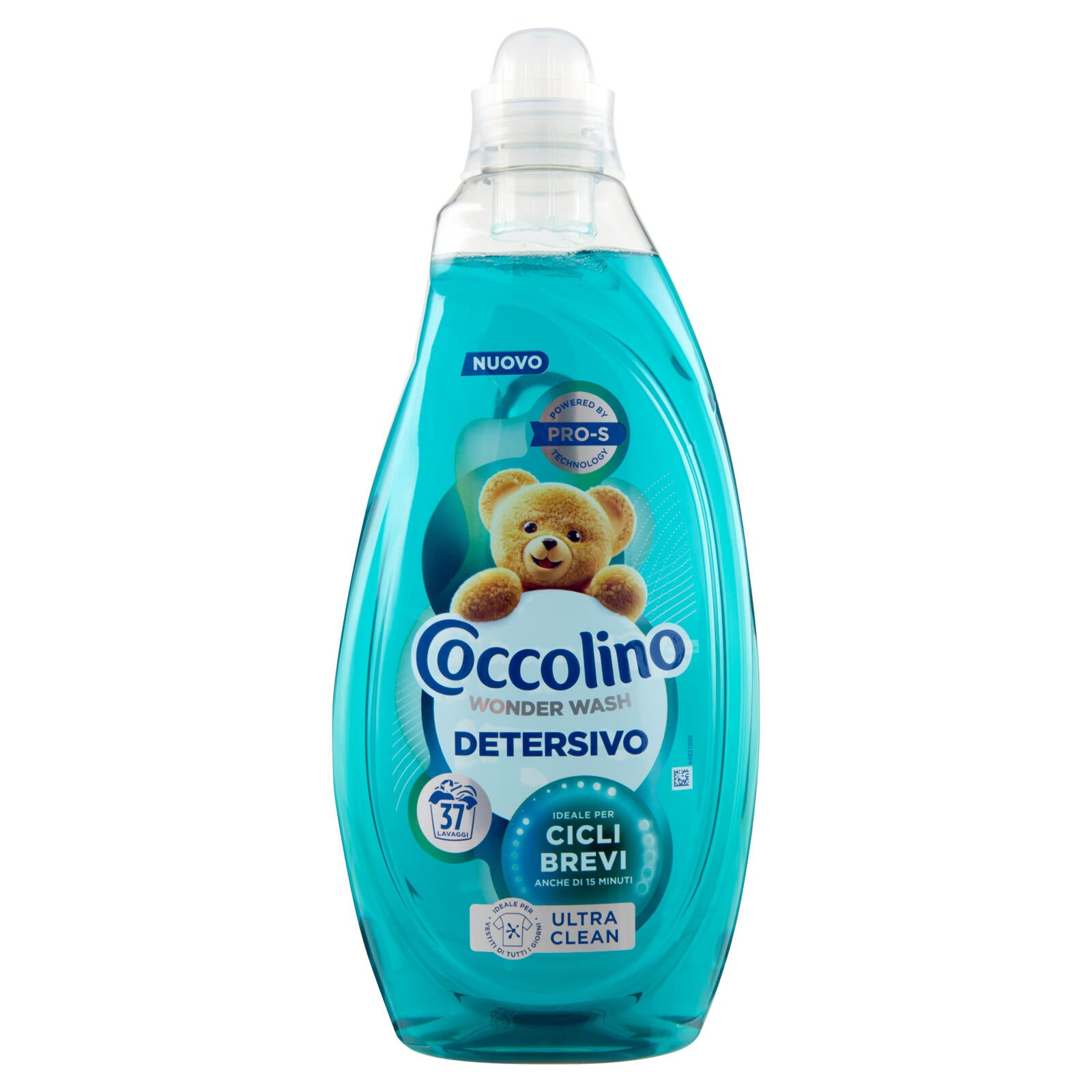 Coccolino Wonder Wash Detersivo Ultra Clean 37 Lavaggi 1480 ml (25523116)