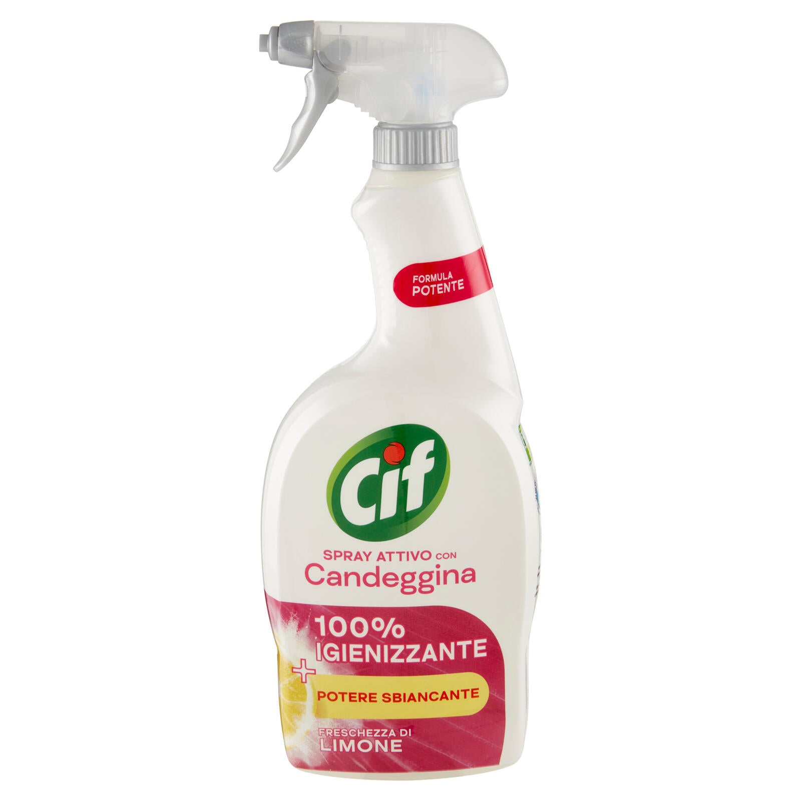 Cif Spray Attivo con Candeggina Freschezza Limone 650 ml