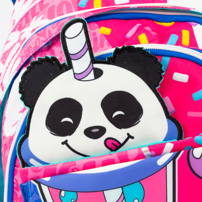 GO POP Zaino Bubble Star Estensibile Round Per Bambine, 3 Scomparti E Tasche Interne, Schienale E Spallacci Imbottiti, Con Fascia Personalizzata E Pop Up, Per Scuole Elementari e Medie (25530813)