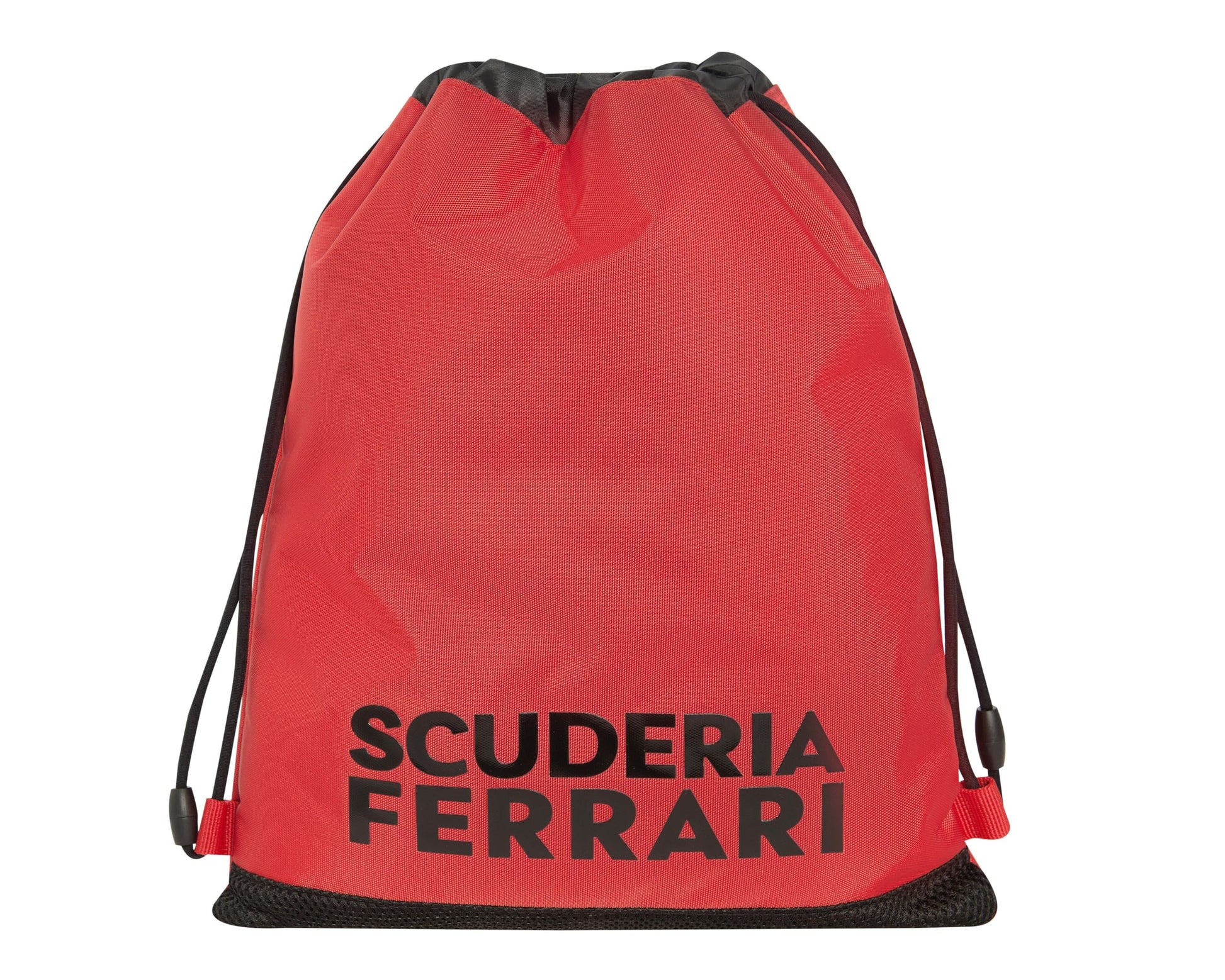 FERRARI KIDS - Sacca Coulisse Ufficiale Ferrari, Compatta e Versatile, Ideale per Palestra, Scuola, Viaggi, Portamerenda, Idea Regalo Bambini e Ragazzi, 35x42x2 cm, Rossa e Gialla (25528779)