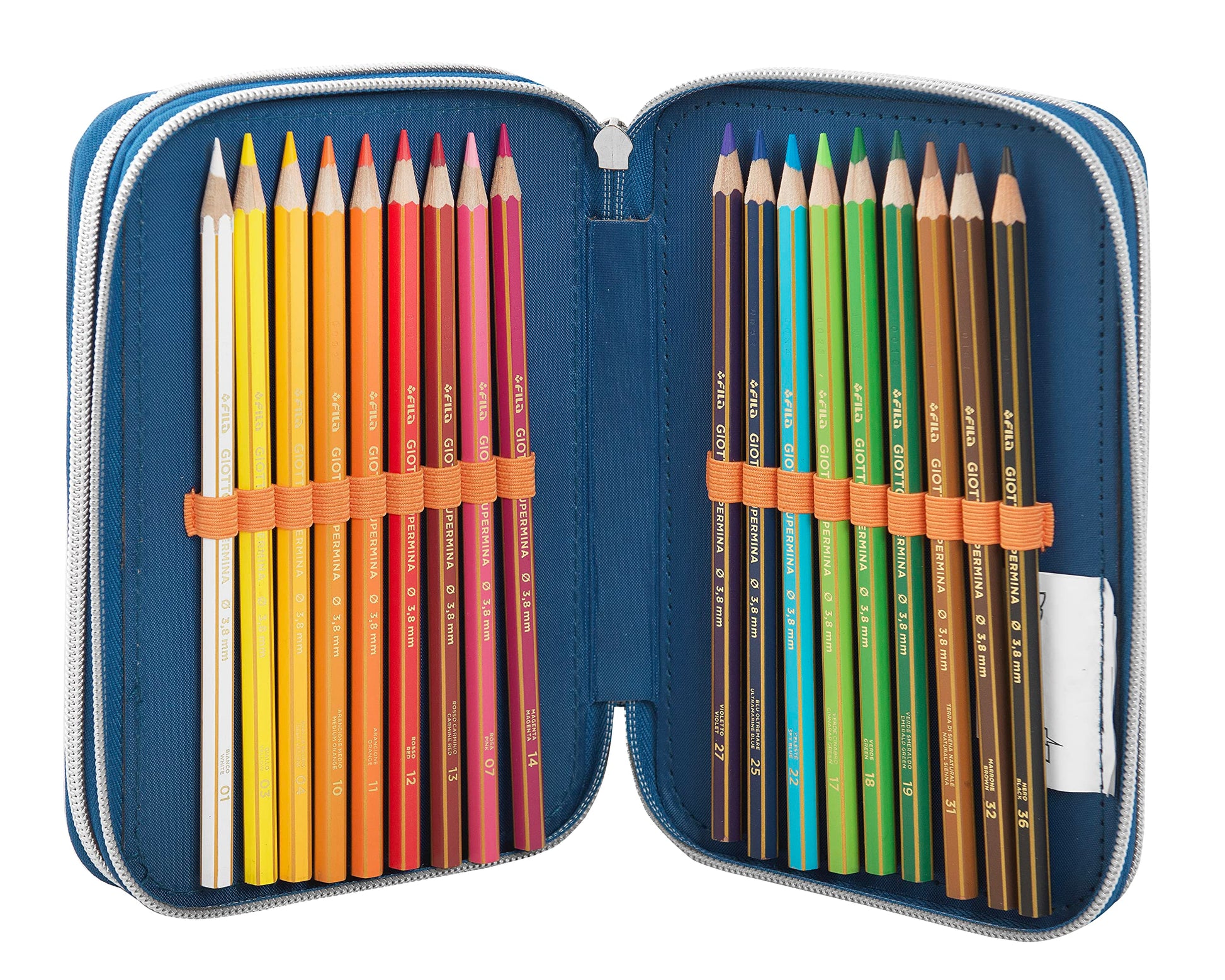 Franco Cosimo Panini DRAGONBALL - Astuccio 3 Scomparti Bambina e Bambino, con Interno Organizzato, Tasca a Zip e Organizer Portapenne - Astuccio Scuola Media e Elementare in Tessuto, 20x13x7h cm (25529840)