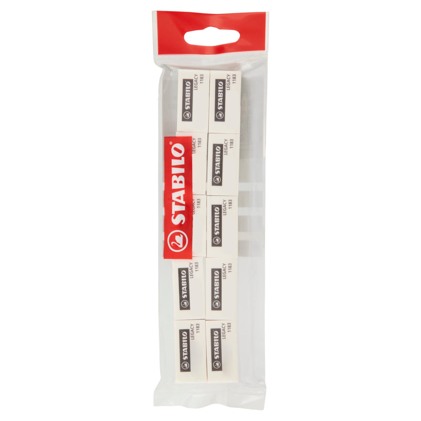 STABILO Legacy 1183 gommine bianche - Ecopack da 10 pz. (25608150)