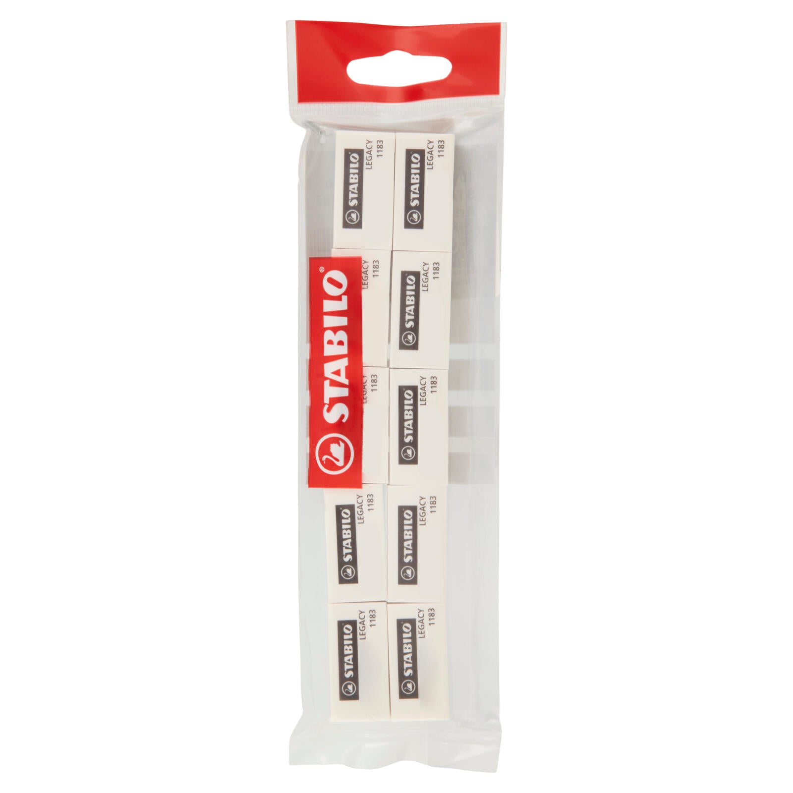 STABILO Legacy 1183 gommine bianche - Ecopack da 10 pz. (25608150)