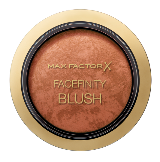 Max Factor - Fard Viso Facefinity Blush - Texture Multi-Tonale, Modulabile e Ultra-Sfumabile - 25 Alluring Rose - 1,5 g