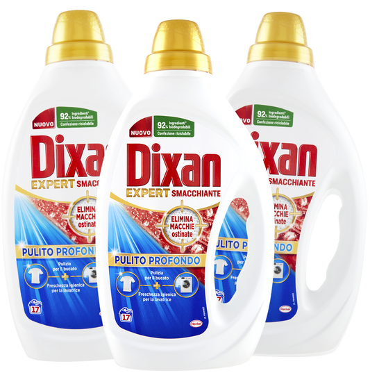 Pacchetto TRIPACK Dixan Smacchiante 17 Lavaggi