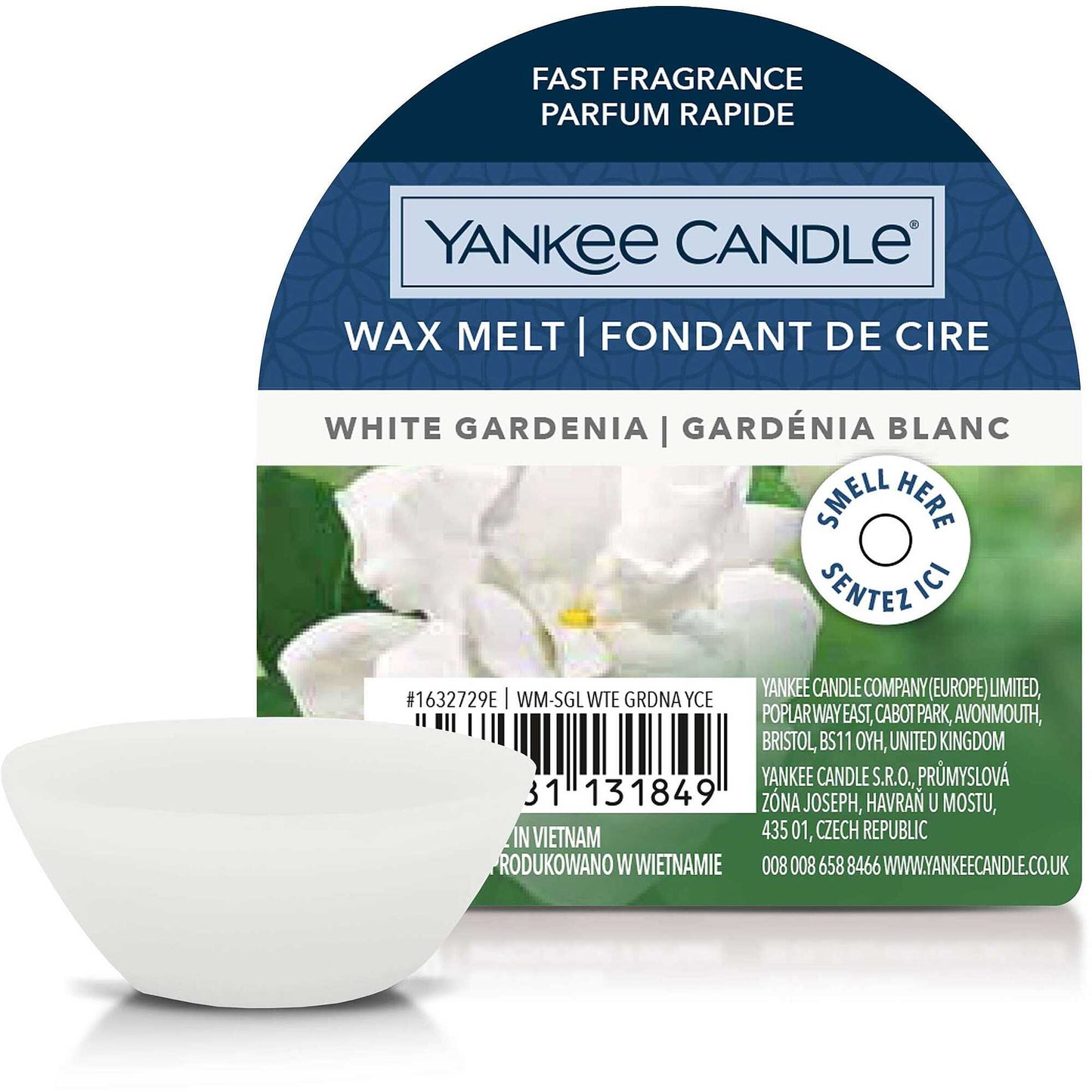 Yankee Candle - Cera da Fondere White Gardenia