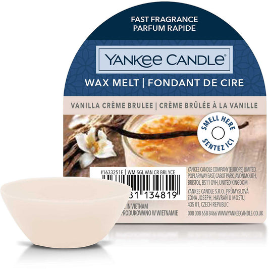 Yankee Candle - Cera da Fondere Vanilla Crème Brûlée