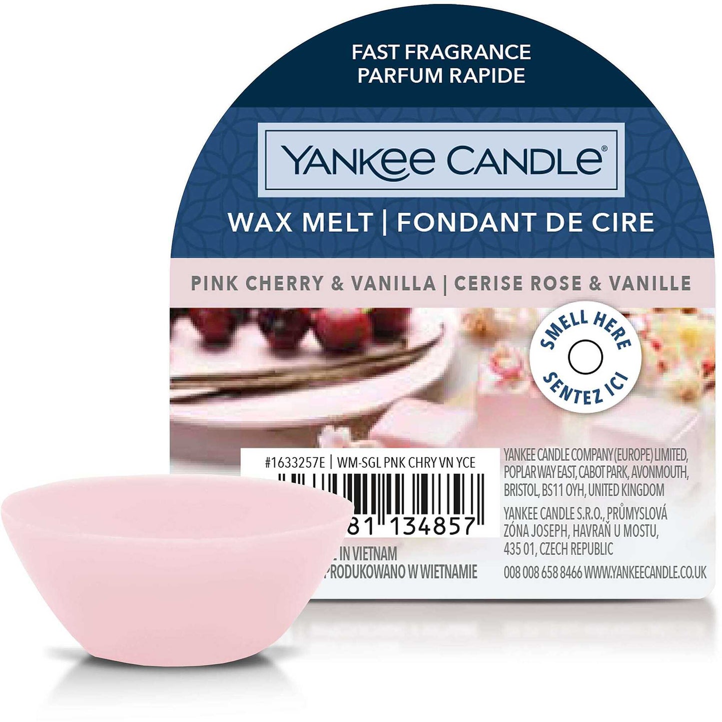 Yankee Candle - Cera da Fondere Pink Cherry & Vanilla