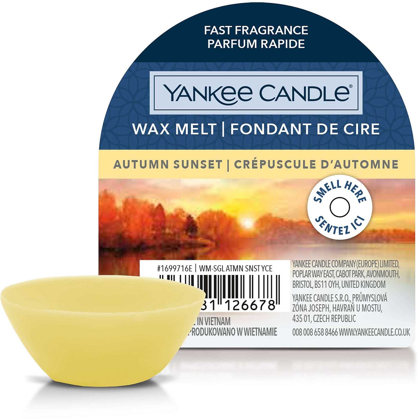 Yankee Candle - Cera da Fondere Autumn Sunset