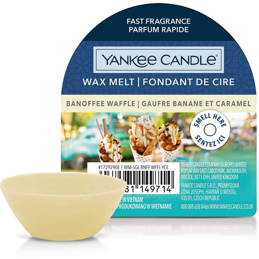 Yankee Candle - Cera da Fondere Banoffee Waffle
