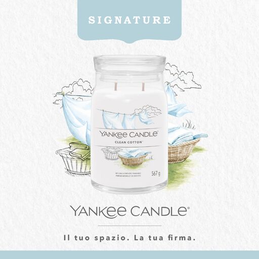 Yankee Candle Signature - Giara Grande Clean Cotton