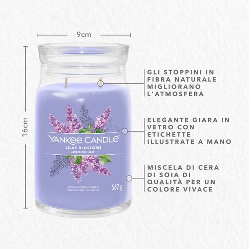 Yankee Candle Signature - Giara grande Lilac Blossoms