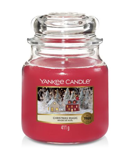 Yankee Candle Set regalo, 2 candele profumate in giara media, Collezione  Snow