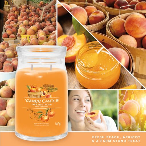 Yankee Candle Signature - Giara grande Farm Fresh Peach