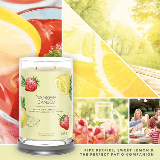 Yankee Candle Signature - Tumbler Grande Iced Berry Lemonade