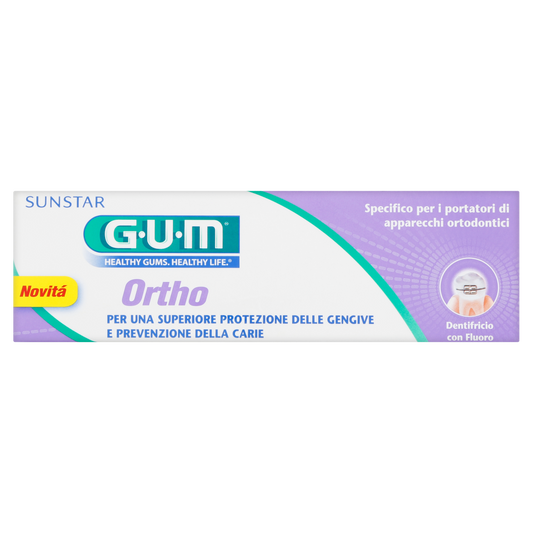 Gum Ortho Dentifricio con fluoro 75 ml
