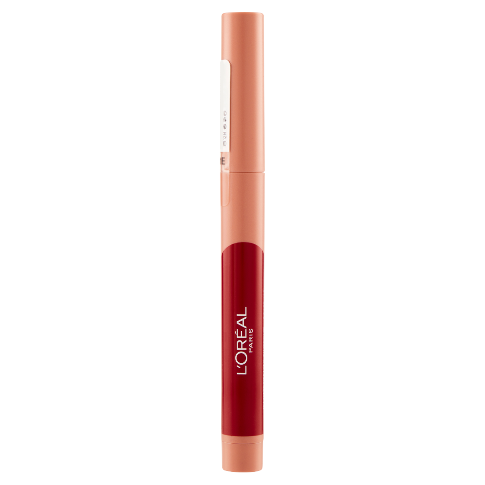 L&#39;Or&#233;al Paris Rossetto Very Matte Crayon Infaillible, Colore intenso, 113 Brulee Evere