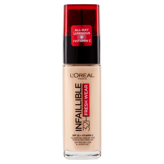 L&#39;Or&#233;al Paris Fondotinta Liquido Infaillible 32H, Coprente a Lunga Tenuta, 60 Ivoire Ros&#233;, 30ml (25531861)