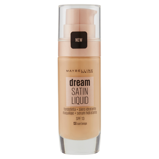 Maybelline New York Fondotinta Dream Satin Liquido 40 Sun beige (25558837)