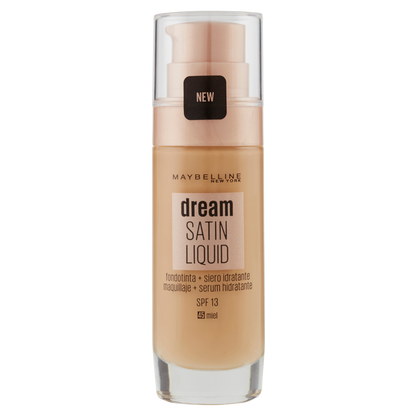 Maybelline New York Fondotinta Dream Satin Liquido 45 Miel (25558860)