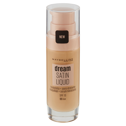 Maybelline New York Fondotinta Dream Satin Liquido 45 Miel (25558861)