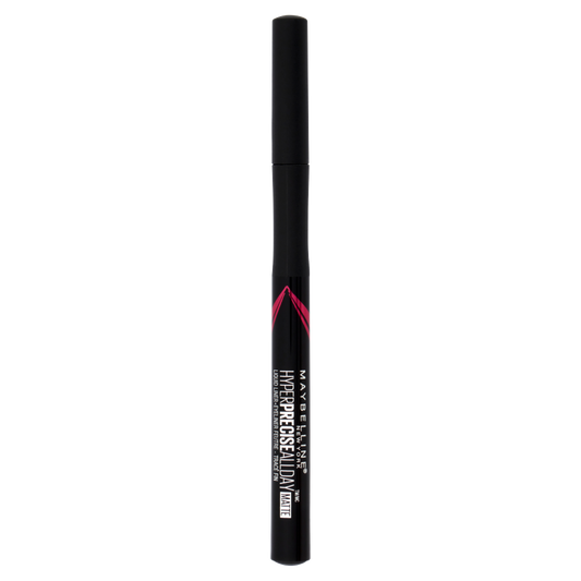 Maybelline New York Eyeliner in Penna Hyper Precise All Day, Tratto Definito, 701 Matte Onyx (25558763)