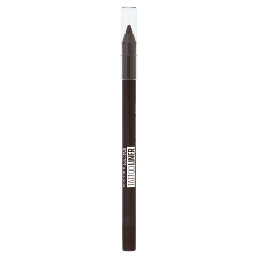 Maybelline New York Matita Occhi Tattoo Liner Gel Pencil, Resiste fino a 36H, 910 Bold Brown (25559276)