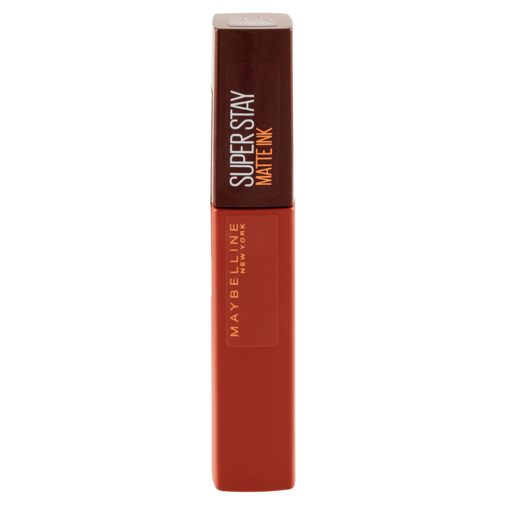 Maybelline New York Rossetto Matte SuperStay Matte Ink Coffee Edition, 265 Caramel Collector, 5 ml