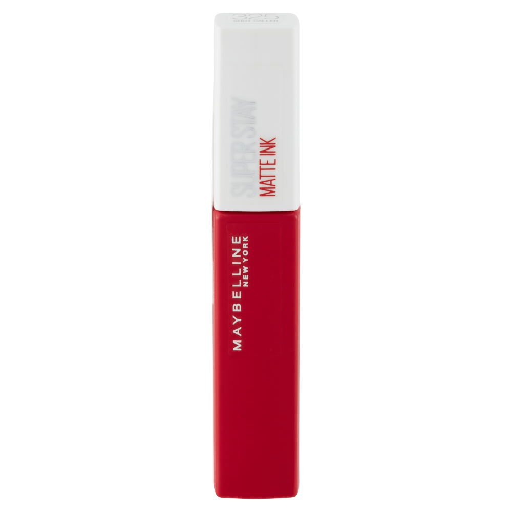 Maybelline New York Tinta Labbra SuperStay Matte Ink, Spiced Edition, Shot Caller (325), 5 ml