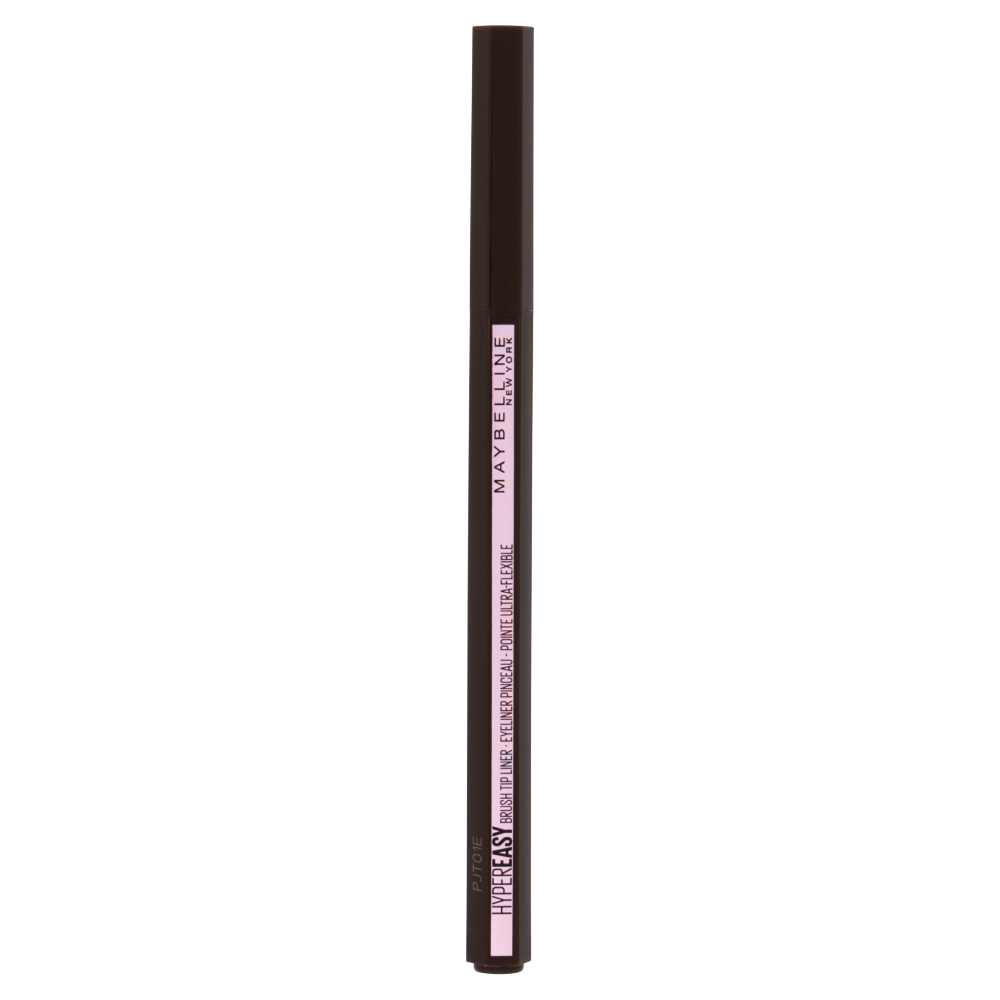 Maybelline New York Eyeliner in Penna Hyper Easy, Tratto Continuo, Facile da Applicare, Pitch Brown
