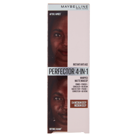 Maybelline New York Fondotinta Perfezionante Instant Perfector, 4 Prodotti in 1, Medium Deep, 30 ml (25558996)