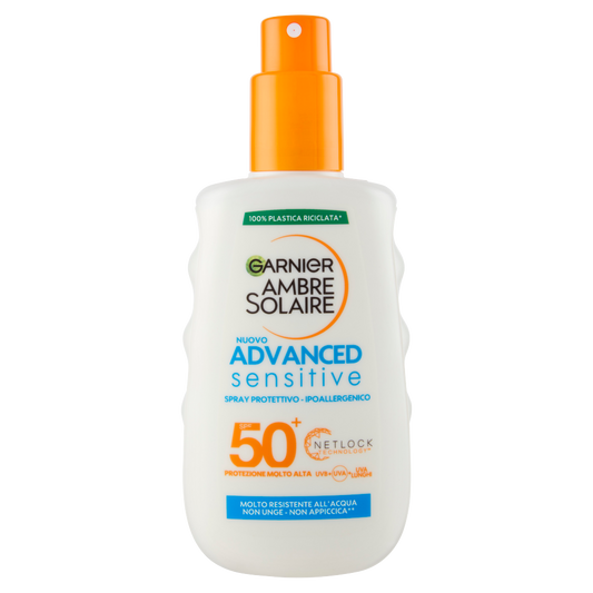Garnier Ambre Solaire Advanced Sensitive Adulti Spray 200 ml
