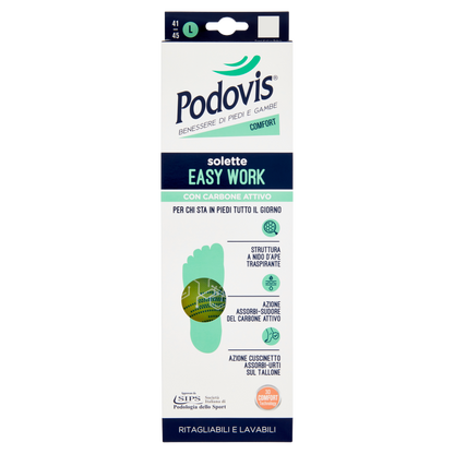 Podovis Comfort solette Easy Work L 41/45 1 Paio (25579871)