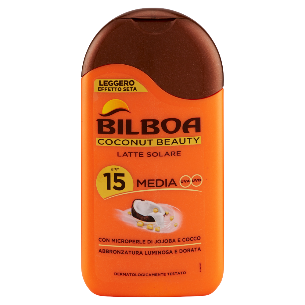 Bilboa Coconut Beauty Latte Solare SPF 15 Media 200 ml