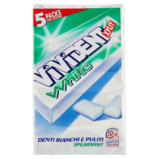 Vivident Xylit White Spearmint 5 Packs 66 g (25613639)