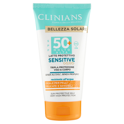 Clinians Bellezza Solare SPF 50+ Molto Alta Latte Protettivo Sensitive care 150 mL (25523015)