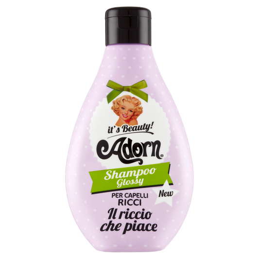 Adorn it&#39;s Beauty! Shampoo Glossy il riccio che piace per Capelli Ricci 250 ml