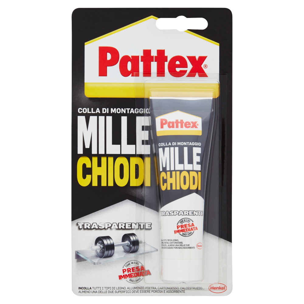 Pattex Millechiodi Trasparente 40 g (25569426)