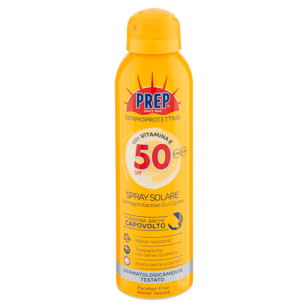 Prep Dermoprotettivo 50 SPF Spray Solare 150 ml