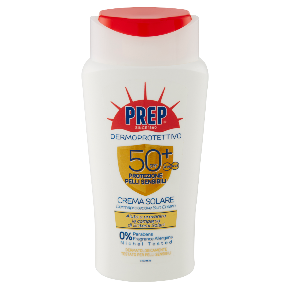 Prep Dermoprotettivo 50+ SPF Protezione Pelli Sensibili Crema Solare 200 ml