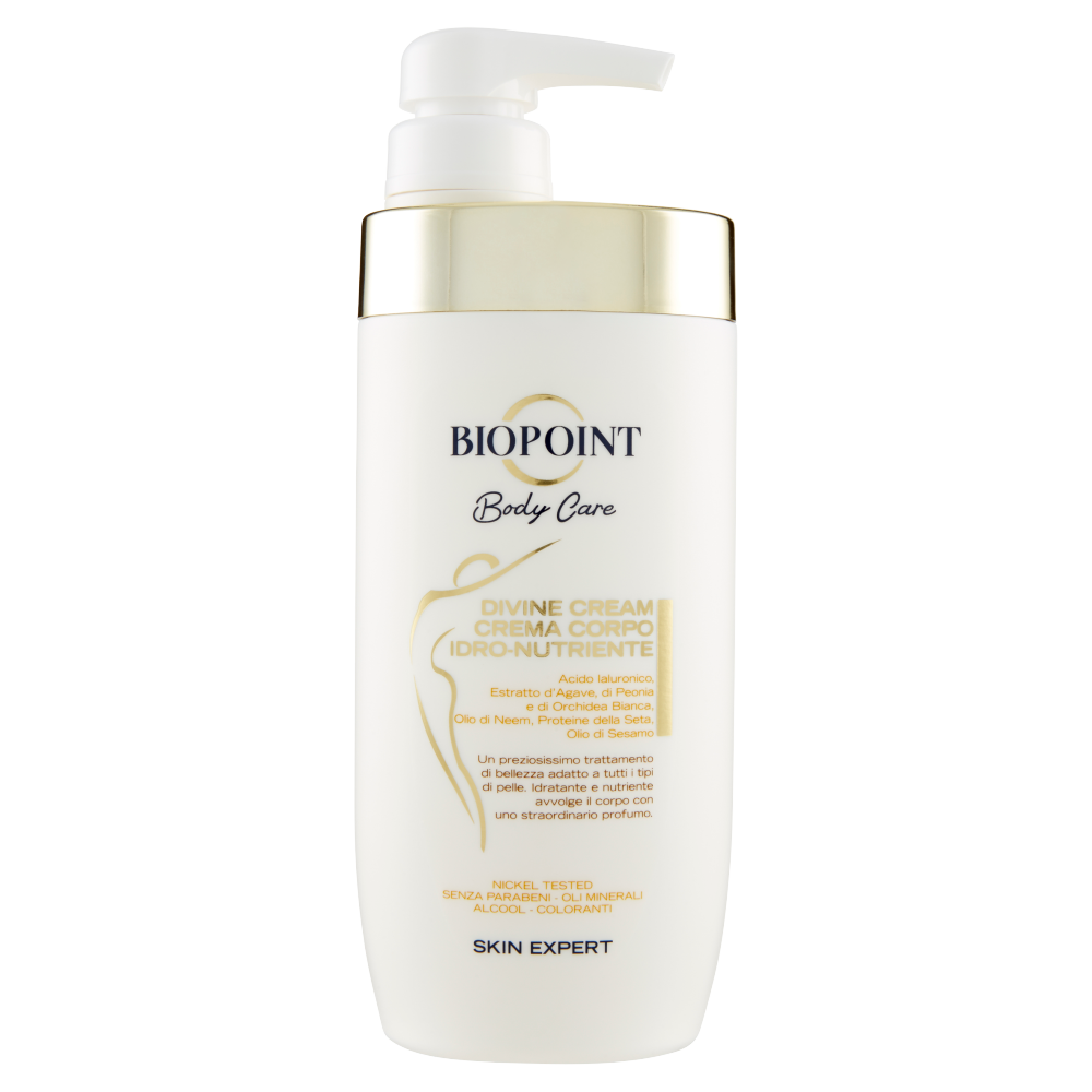 Biopoint Body Care Divine Cream Crema Corpo Idro-Nutriente 500 ml